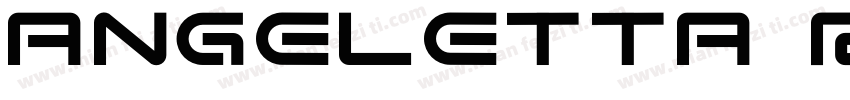 Angeletta Regular Undefined字体转换